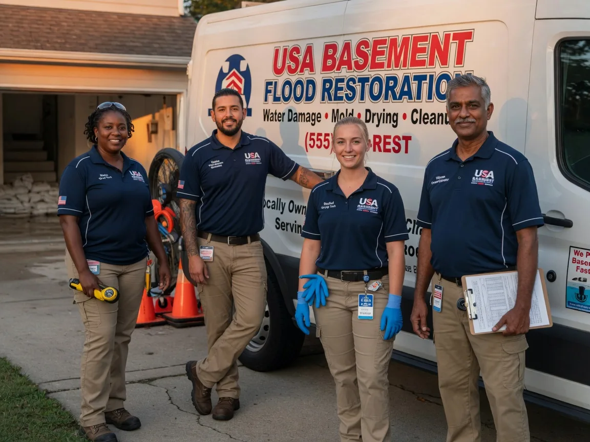 Basement Flood Cleanup company in East Palestine, OH