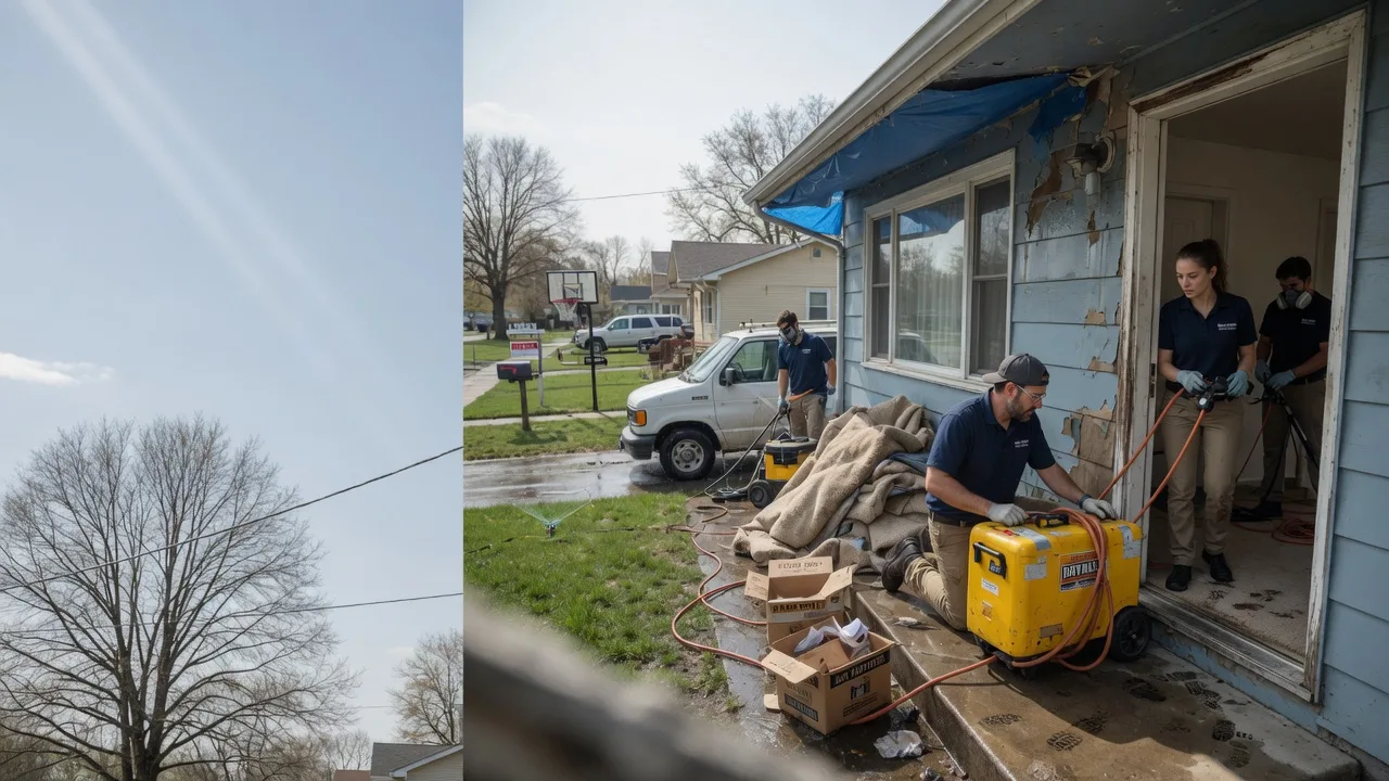 Basement Flood Cleanup in East Palestine, OH near me